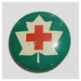 Small Canada Red Cross Button (Vintage)