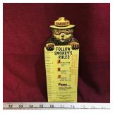 Vintage Smokey The Bear Bookmark