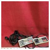 Pair Of Nintendo Entertainment System Controllers