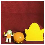 Lot Of 3 Vintage McDonalds Toys