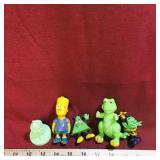 Lot Of 5 Assorted Vintage Toys