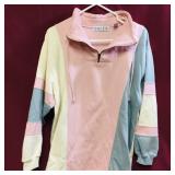 Pacer Ladies Zippered Long Sleeve Shirt (Vintage)