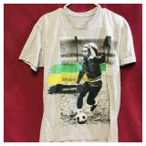Zion 'Jamaica Strike Hard' Soccer T-Shirt