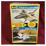 1989 Revell Two Aircraft Model Kits Set (Sealed)
