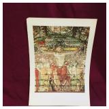 Vintage Religious Art Print (No Frame)