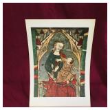 Vintage Religious Art Print (No Frame)