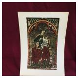 Vintage Religious Art Print (No Frame)