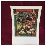 Vintage Religious Art Print (No Frame)