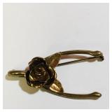 Vintage Ladies Fashion Brooch