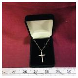 Gold-Filled Chain With Cross Pendant