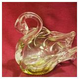 Chalet Glass Swan (Vintage) (5' Tall)