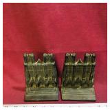 Pair Of Vintage Cast Iron Bookends