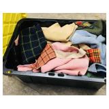 Large Lot Of Assorted Vintage Wool Material