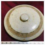 Antique Crock Pot Lid (11 1/2')