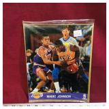 NBA Action Shots Magic Johnson Photo Print