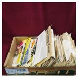 Box Lot Of Assorted Vintage Ephemera
