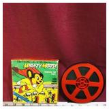 Mighty Mouse 8mm Film Reel & Box (Vintage)
