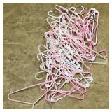 Large Lot Of Assorted Small Coat Hangers