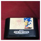 Sonic The Hedgehog Sega Genesis Game Cartridge