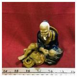 Vintage Clay Sculpture Figurine (4 1/2' Tall)