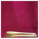 Lot Of 2 Vintage Wooden Kitchen Implements