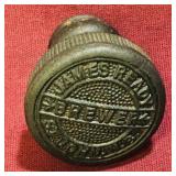 Antique James Ready St. John NB Bottle Stopper