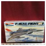 1983 Monogram F-16XL Fighter Model Kit (Sealed)