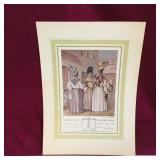 Vintage Art Print Picture (No Frame)