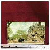 Antique Sherbrooke St. Montreal Souvenir Postcard