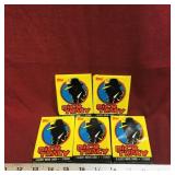 Lot Of 5 1990 Dick Tracy Movie Card Packs (Sealed)