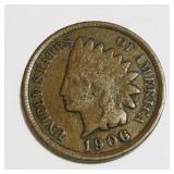 1906 United States Indian Head Penny