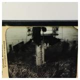 Antique Chesapeake Bay Oyster Boat Glass Slide