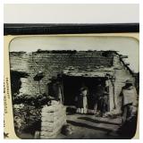 Antique Mexico Glass Projector Slide