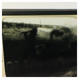 Antique Mining Glass Projector Slide