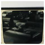 Antique Automobile Factory Glass Projector Slide