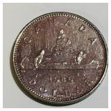 1986 Canada Dollar Coin