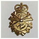 1968 Unification Canadian Cap Badge