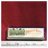 M.Hohner 'Marine Band' Harmonica & Box (Vintage)