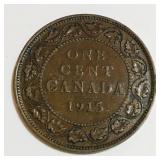 1915 Canada One Cent Coin