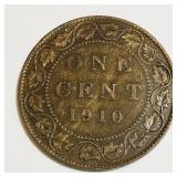1910 Canada One Cent Coin