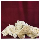 Lot Of Vintage Crochet Doilies