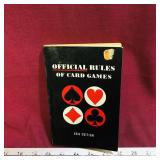 Official Rules Of Card Games 5th Edition 1968 Book