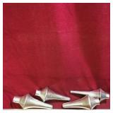 Lot Of 4 Aluminum Flag Pole Toppers