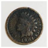 1904 United States Indian Head Penny