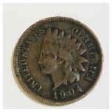 1904 United States Indian Head Penny