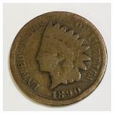 1890 United States Indian Head Penny