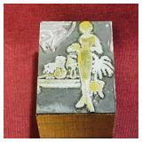 Vintage Printers Block