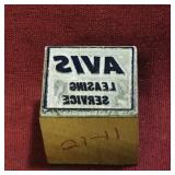 'AVIS' Business Advertising Printer Block