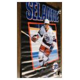 1992 Teemu Selanne NHL Poster