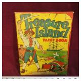 1944 Treasure Island Coloring Book (Unused)